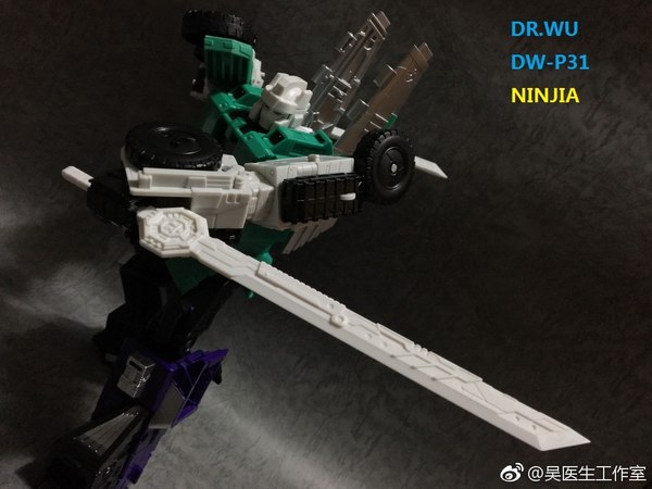 Dr Wu DW P31 Ninja Upgrade Set For Titans Return Sixshot 03 (3 of 14)